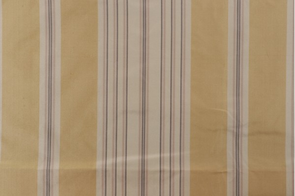 Scalamandre Nicolet II Silk Decorator Fabric in Pale Yellow