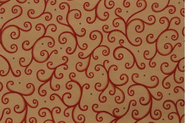 Robert Allen Frivolous Printed Polyester Drapery Fabric in 881-Sangria