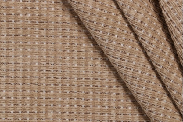 Robert Allen Altrui Woven Chenille Upholstery Fabric in Biscuit