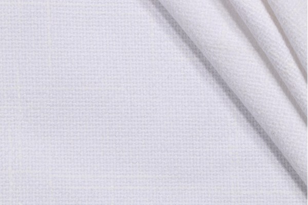 1 Yard P Kaufmann Mixology Performance Plus Chenille Upholstery Fabric in White