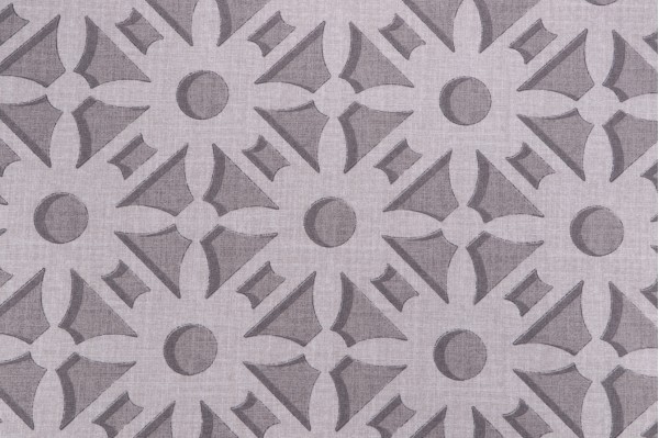 Magnolia Homes Nola Printed Cotton Drapery Fabric in Flannel