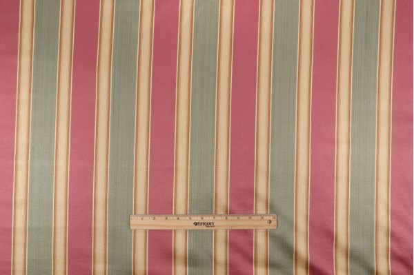 Old World Weavers Rasi Rigati II Woven Decorator Fabric in Multi for Scalamandre