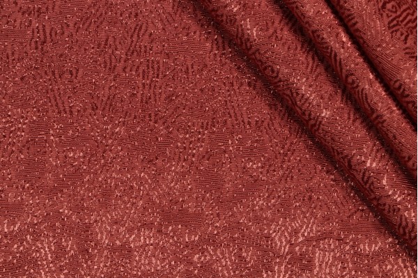 Scalamandre Woven Upholstery Fabric in Rust