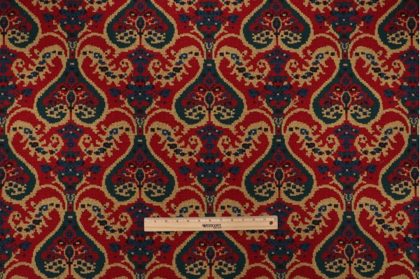 Scalamandre Heavy-Weight Tapestry Upholstery Fabric in Fiesta