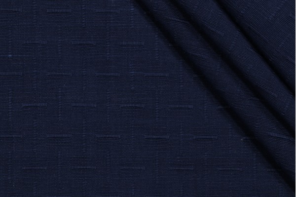 Scalamandre Woven Decorator Fabric in Navy