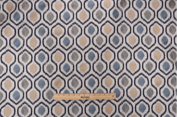 Click for 2 Yards Fabricut Marla Woven Upholstery Fabric in Indigo Fabricut Marla Woven Upholstery Fabric in Indigo