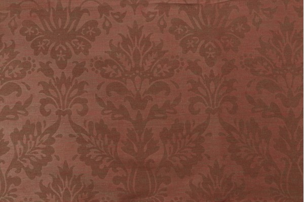 Scalamandre Alexandrine Damask Decorator Fabric in Cardinal Moss