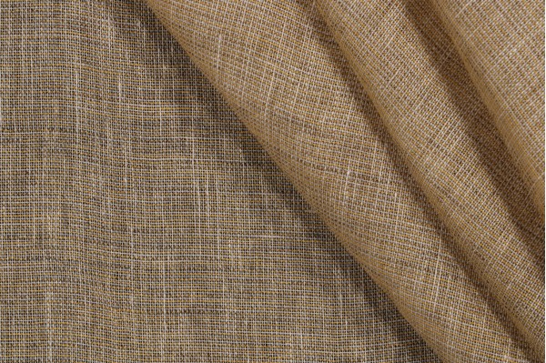 Scalamandre Woven Sheer Drapery Fabric in Yellowstone