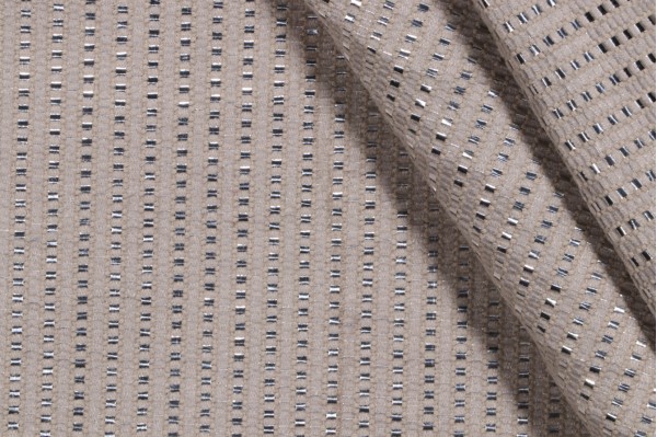Scalamandre Chromium Woven Chenille Upholstery Fabric in Natural