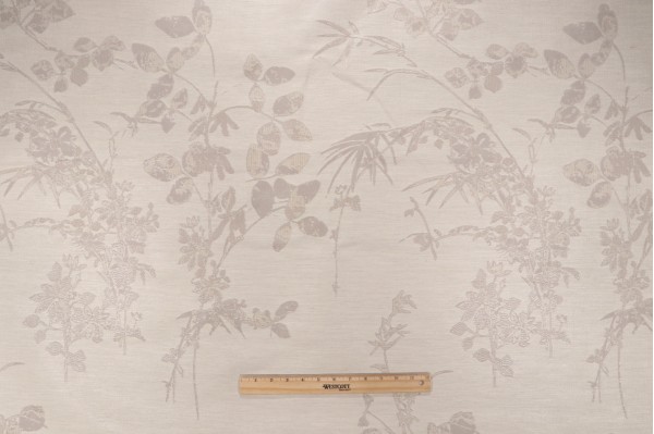 Scalamandre Tropical Damask Upholstery Fabric in Fog