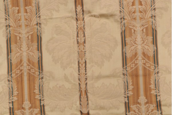 Scalamandre Damasco Imberline Decorator Fabric in Gold/Beige
