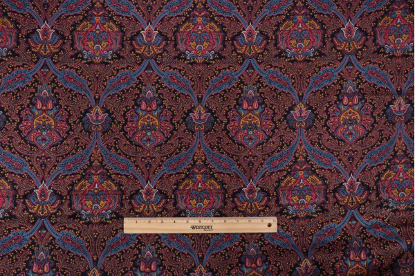 Old World Weavers Shrinagar Printed Cotton Drapery Fabric for Scalamandre