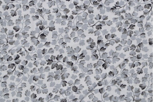 Scalamandre Windor II Printed Drapery Fabric in Multi on Grey