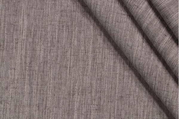 Hattie Woven Backed Upholstery Fabric in Smoke