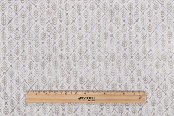 Click for 1 Yards Fabricut Magitha Printed Cotton Drapery Fabric in Parchment Fabricut Magitha Printed Cotton Drapery Fabric in Parchment