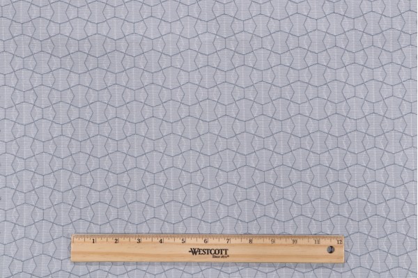  Sydney Embroidered Decorator Fabric in Blue
