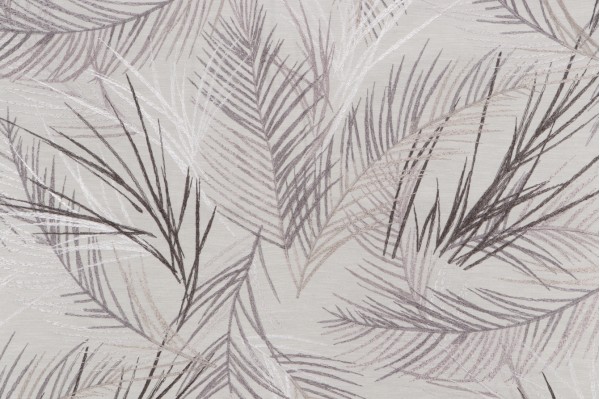 Adeline Embroidered Drapery Fabric in Fog