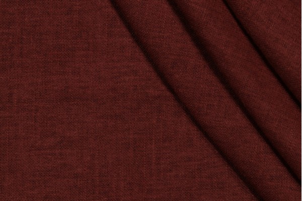 Covington Jefferson Linen Woven Drapery Fabric in 361-Brown Blaze
