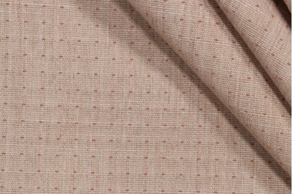 Dashing Woven Upholstery Fabric in Clay