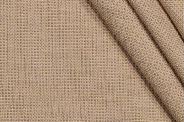 Sample of Scalamandre Woven Upholstery Fabric in Antique Coin 