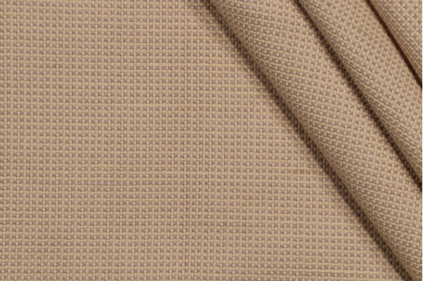 Sample of Scalamandre Woven Upholstery Fabric in Antique Coin 