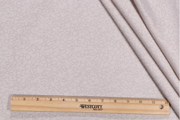 Scalamandre Crackle Damask Upholstery Fabric in Fog 