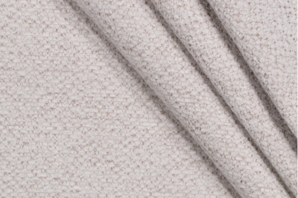 Crypton Shawcrest High Performance Woven Chenille Upholstery Fabric in Oyster 
