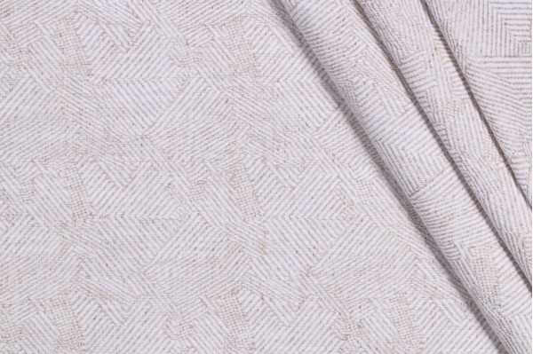 Crypton Matteo High Performance Woven Upholstery Fabric in Snow 