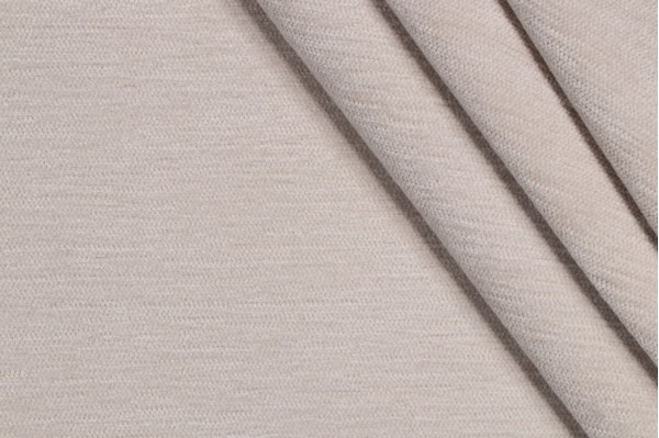 Sample of Crypton Tobin High Performance Chenille Upholstery Fabric in Flax 