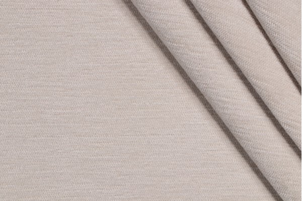 Sample of Crypton Tobin High Performance Chenille Upholstery Fabric in Flax 