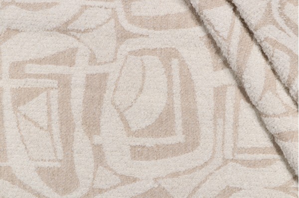 Crypton Rosso High Performance Woven Upholstery Fabric in Pearl 