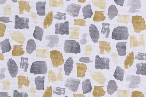 Sample of Covington Lively Printed Cotton Drapery Fabric in 804-Sunglow 