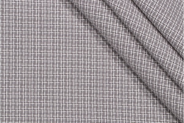 Sample of Covington Landis Woven Cotton Decorator Fabric in 92-Slate 