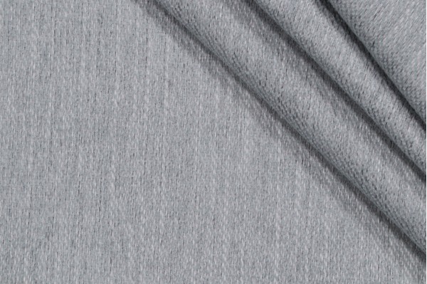 Handsome Woven Chenille Upholstery Fabric in Mist