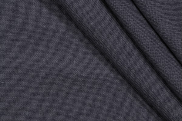 Libby Woven Linen Decorator Fabric in Denim