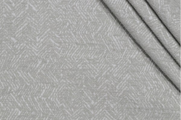 Momentum Casita Woven Polyester Chenille Outdoor Fabric in Mist