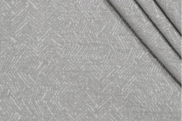 Momentum Casita Woven Polyester Chenille Outdoor Fabric in Mist