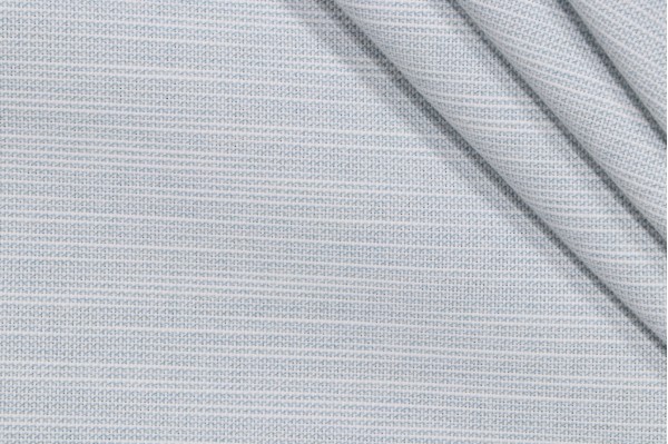 Lucas Woven Outdoor Fabric in Ice Blue