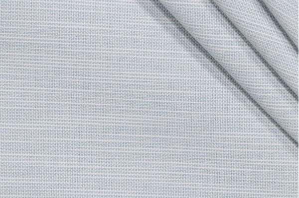 Lucas Woven Outdoor Fabric in Ice Blue