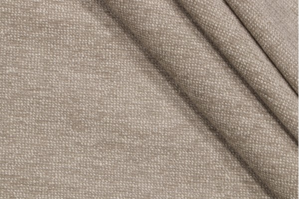 Perennials Touchy Feel Woven Solution Dyed Acrylic Chenille Outdoor Fabric in Dove