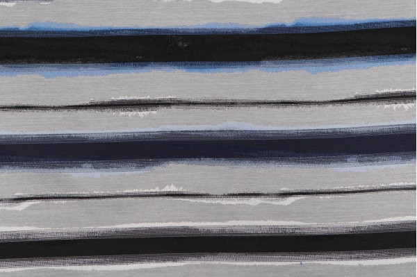 Stripe Woven Solution Dyed Acrylic Outdoor Fabric in Marine