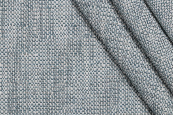 1 Yard Gilbert Woven Upholstery Fabric in Pool