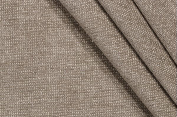 Perennials Touchy Feely Woven Solution Dyed Acrylic Chenille Outdoor Fabric in Dove
