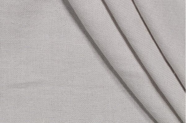 Solid Woven Decorator Fabric in Fog