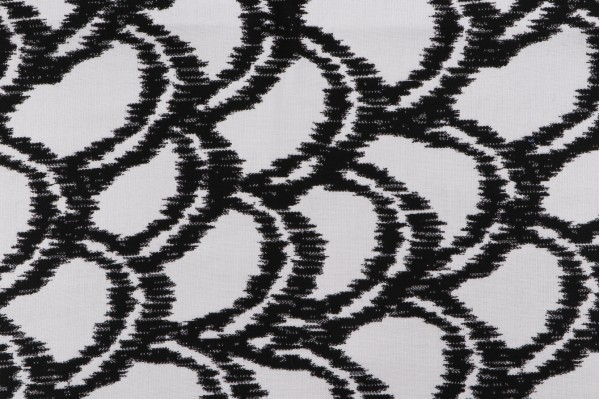 Sample of Sunbrella Alena 45994-0010 Woven Solution Dyed Acrylic Outdoor Fabric in Midnight 