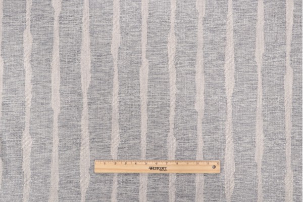 De Leo Textiles Dupioni Woven Upholstery Fabric in Stone 