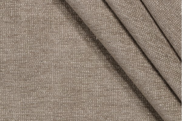 Perennials Touchy Feely Woven Solution Dyed Acrylic Chenille Outdoor Fabric in Dove
