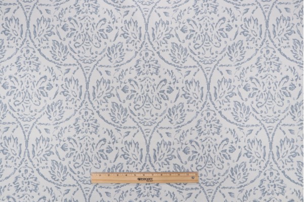 Kemps Printed Drapery Fabric in Cloud