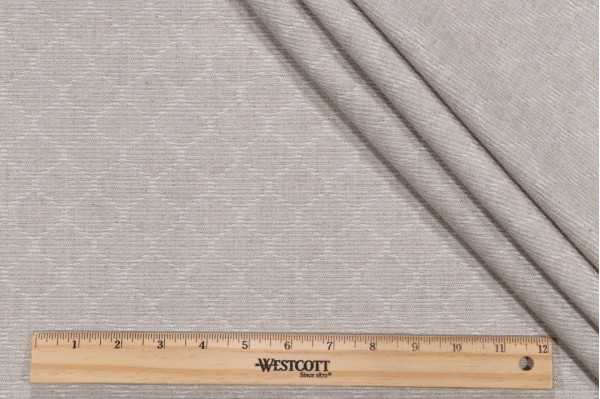 P Kaufmann Tectonic Woven Decorator Fabric in Stone 