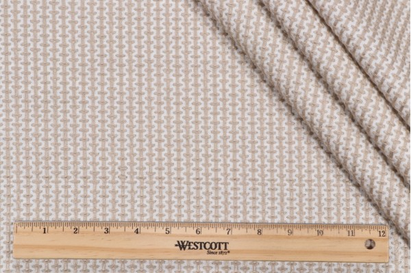 P Kaufmann Elmwood Embroidered Decorator Fabric in Tussah 